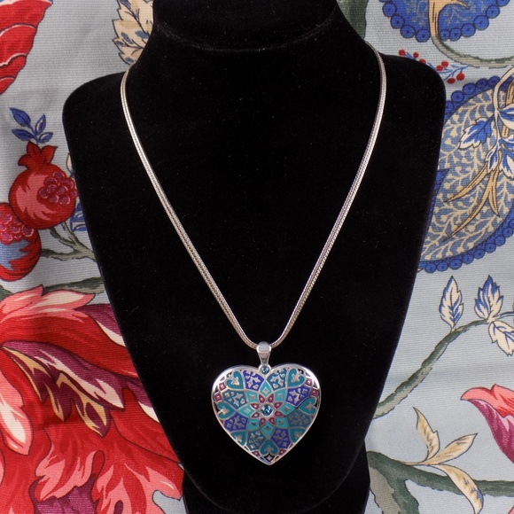Brighton Zahra Heart Convertible Necklace - Picture 3 of 8